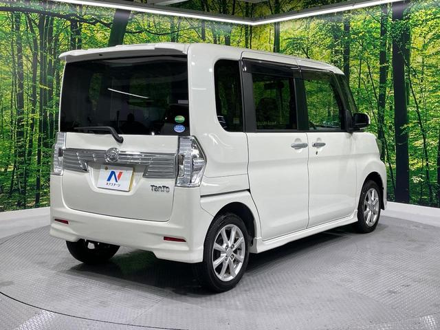 タント カスタムＸ　電動スライドドア　純正ＳＤナビ　禁煙車　シートヒーター　スマートキー　ＬＥＤヘッド　ＥＴＣ　純正１４インチアルミ　オートライト　オートエアコン　Ｂｌｕｅｔｏｏｔｈ　ＣＤ　ＤＶＤ再生（17枚目）