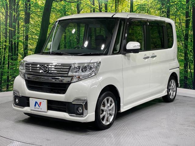 タント カスタムＸ　電動スライドドア　純正ＳＤナビ　禁煙車　シートヒーター　スマートキー　ＬＥＤヘッド　ＥＴＣ　純正１４インチアルミ　オートライト　オートエアコン　Ｂｌｕｅｔｏｏｔｈ　ＣＤ　ＤＶＤ再生（42枚目）