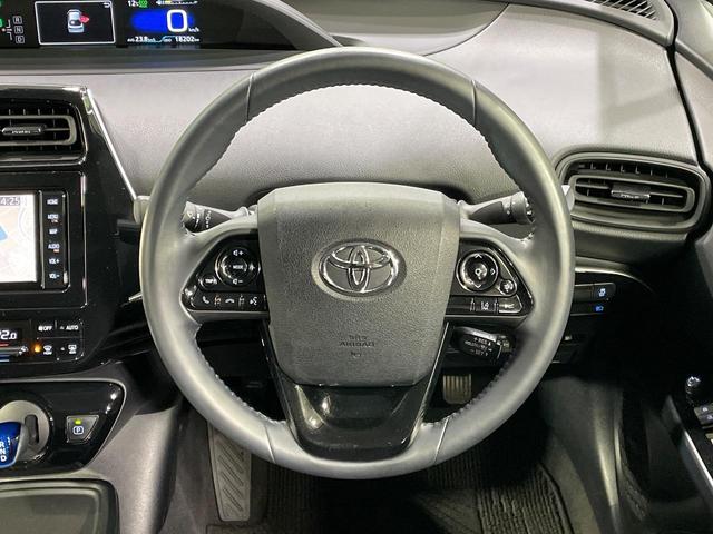 プリウス Ｓ　純正ナビ　禁煙車　セーフティセンス　レーダークルーズコントロール　バックカメラ　ビルトインＥＴＣ　ドライブレコーダー　フルセグ　Ｂｌｕｅｔｏｏｔｈ接続可　クリアランスソナー　ＬＥＤヘッドライト（11枚目）