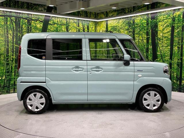 スペーシア ハイブリッドＸ　届出済未使用車　セーフティサポート　両側電動スライドドア　シートヒーター　スマートキー　電動格納ミラー　アイドリングストップ　オートライト　オートエアコン　ステアリングスイッチ　横滑り防止装置（37枚目）