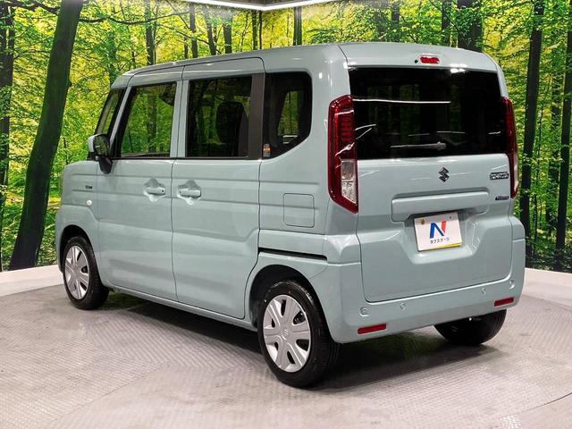 スペーシア ハイブリッドＸ　届出済未使用車　セーフティサポート　両側電動スライドドア　シートヒーター　スマートキー　電動格納ミラー　アイドリングストップ　オートライト　オートエアコン　ステアリングスイッチ　横滑り防止装置（38枚目）
