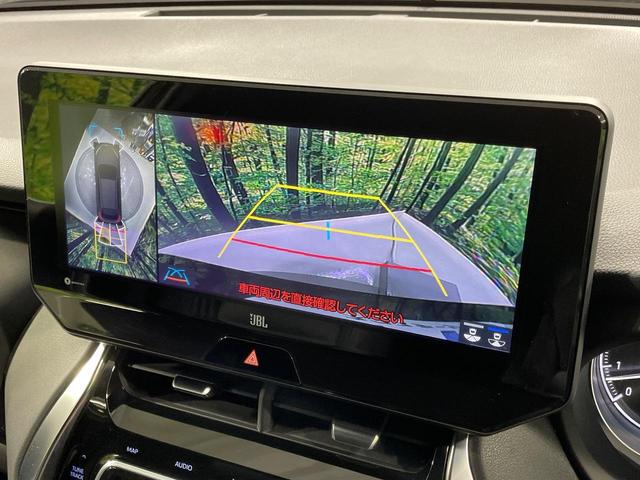ハリアー Ｚ　レザーパッケージ　ＪＢＬサウンドシステム　１２．３インチディスプレイ　全周囲カメラ　デジタルインナーミラー　シートヒーター　ブラインドスポットモニター　ステアリングヒーター　禁煙車　電動リアゲート　ドライブレコーダー（7枚目）
