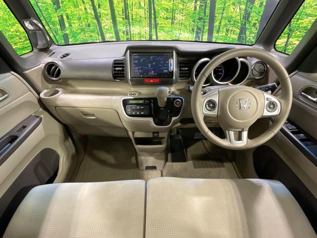 Ｎ－ＢＯＸ Ｇ・ターボＬパッケージ　禁煙車　両側電動スライドドア　純正ＳＤナビ　バックカメラ　クルーズコントロール　衝突被害軽減システム　ドラレコ　スマートキー　ＨＩＤヘッドライト　ＥＴＣ　オートライト　オートエアコン（2枚目）