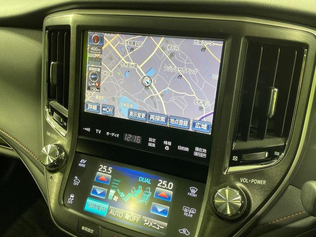 クラウンハイブリッド アスリートＧ　メーカーナビ　サンルーフ　バックカメラ　衝突被害軽減システム　禁煙車　電動リアゲート　レザーシート　前席シートエアコン　コーナーセンサー　スマートキー　ＨＩＤヘッド　ビルトインＥＴＣ　クルコン（55枚目）