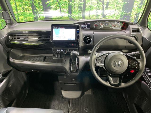 Ｎ－ＢＯＸカスタム Ｌターボ　ホンダセンシング　パドルシフト　純正８インチナビ　バックカメラ　両側電動スライドドア　シートヒーター　ＬＥＤヘッド　禁煙車　ドライブレコーダー　ＥＴＣ　レーダークルーズコントロール　オートエアコン（2枚目）