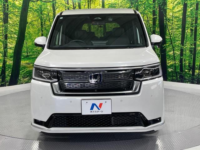 ステップワゴン ｅ：ＨＥＶスパーダ　プレミアムライン　両側電動ドア　純正ＳＤナビ　全周囲カメラ　衝突被害軽減システム　レーダークルーズ　禁煙車　ハーフレザーシート　ドラレコ　コーナーセンサー　スマートキー　ＬＥＤヘッド　ナビ連動ＥＴＣ（14枚目）