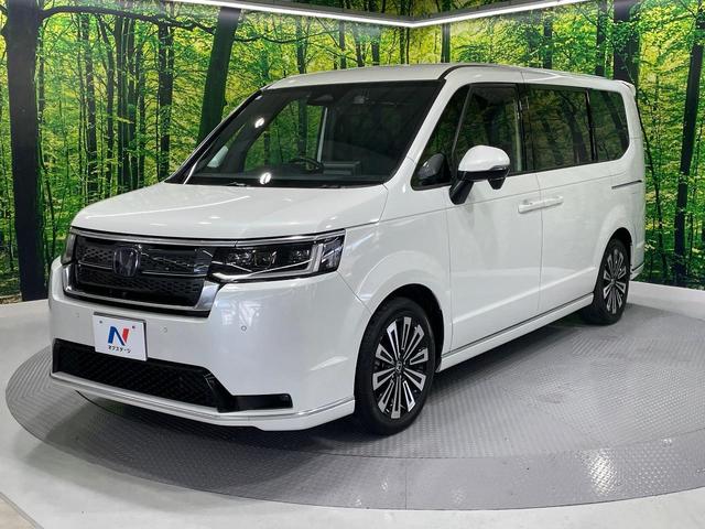 ステップワゴン ｅ：ＨＥＶスパーダ　プレミアムライン　両側電動ドア　純正ＳＤナビ　全周囲カメラ　衝突被害軽減システム　レーダークルーズ　禁煙車　ハーフレザーシート　ドラレコ　コーナーセンサー　スマートキー　ＬＥＤヘッド　ナビ連動ＥＴＣ（29枚目）