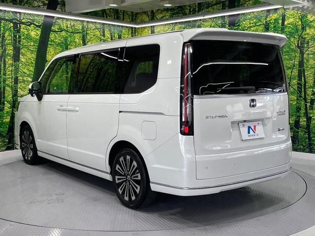 ステップワゴン ｅ：ＨＥＶスパーダ　プレミアムライン　両側電動ドア　純正ＳＤナビ　全周囲カメラ　衝突被害軽減システム　レーダークルーズ　禁煙車　ハーフレザーシート　ドラレコ　コーナーセンサー　スマートキー　ＬＥＤヘッド　ナビ連動ＥＴＣ（30枚目）