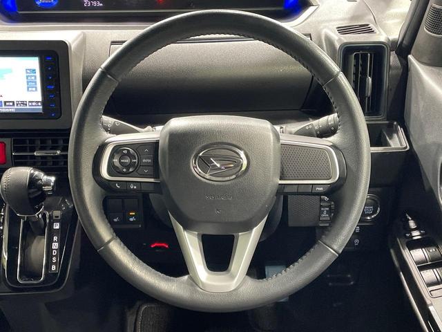 タント カスタムRS SDナビ バックカメラ 衝突被害軽減システム 禁煙車 レザー調シート ドラレコ コーナーセンサー スマートキー LEDヘッド ビルトインETC 純正15インチアルミ オートハイビーム 車線逸脱警報(11枚目)