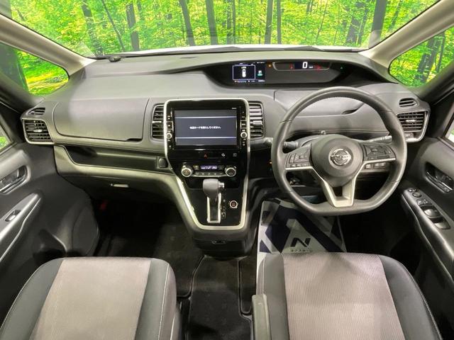 セレナ ハイウェイスター　両側電動ドア　純正ＳＤナビ　後席モニター　全周囲カメラ　衝突被害軽減システム　禁煙車　ドラレコ　スマートキー　ＬＥＤヘッド　ビルトインＥＴＣ　クルコン　純正１６インチアルミ　オートライト（2枚目）