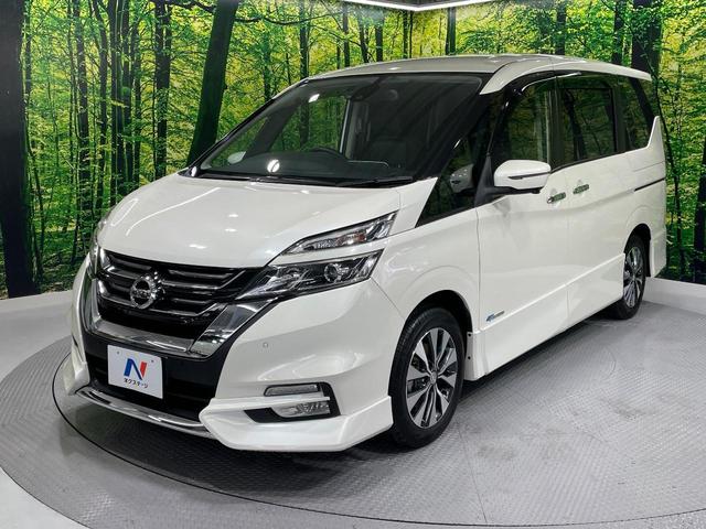 セレナ ハイウェイスター　両側電動ドア　純正ＳＤナビ　後席モニター　全周囲カメラ　衝突被害軽減システム　禁煙車　ドラレコ　スマートキー　ＬＥＤヘッド　ビルトインＥＴＣ　クルコン　純正１６インチアルミ　オートライト（60枚目）