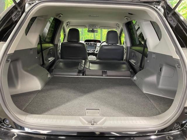 プリウスアルファ Ｓツーリングセレクション　純正８型ナビ　バックカメラ　禁煙車　ＬＥＤヘッド　ビルトインＥＴＣ　純正１７インチアルミ　オートライト　オートエアコン　Ｂｌｕｅｔｏｏｔｈ　ＣＤ　ＤＶＤ再生　フルセグ（10枚目）