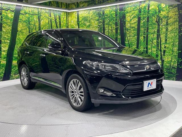 ハリアー エレガンス BIG-X9型ナビ バックカメラ 禁煙車 レザーシート パワーシート LEDヘッド ビルトインETC 純正19インチアルミ オートライト デュアルエアコン Bluetooth CD(16枚目)