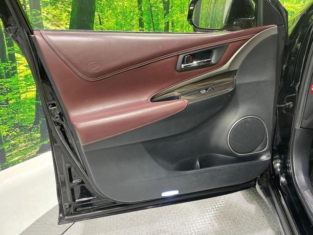 ハリアー エレガンス BIG-X9型ナビ バックカメラ 禁煙車 レザーシート パワーシート LEDヘッド ビルトインETC 純正19インチアルミ オートライト デュアルエアコン Bluetooth CD(36枚目)