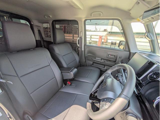 スペーシアカスタム ハイブリッドXS 両側電動スライドドア・社外ディスプレイオーディオ・バックカメラ・ETC・シートヒーター・衝突軽減装置・クルーズコントロール・レーンキープアシスト・障害物センサー・横滑り防止装置・アイドリングストップ(8枚目)