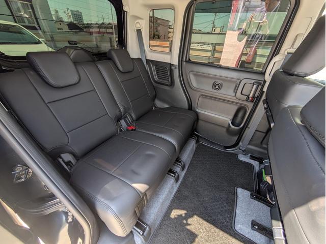 スペーシアカスタム ハイブリッドXS 両側電動スライドドア・社外ディスプレイオーディオ・バックカメラ・ETC・シートヒーター・衝突軽減装置・クルーズコントロール・レーンキープアシスト・障害物センサー・横滑り防止装置・アイドリングストップ(10枚目)