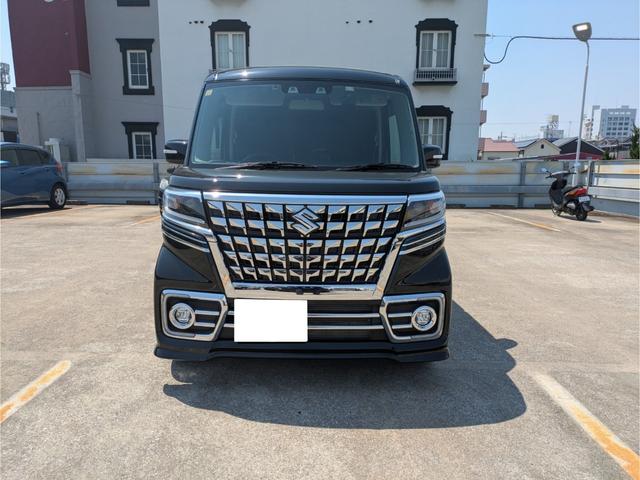 スペーシアカスタム ハイブリッドXS 両側電動スライドドア・社外ディスプレイオーディオ・バックカメラ・ETC・シートヒーター・衝突軽減装置・クルーズコントロール・レーンキープアシスト・障害物センサー・横滑り防止装置・アイドリングストップ(30枚目)