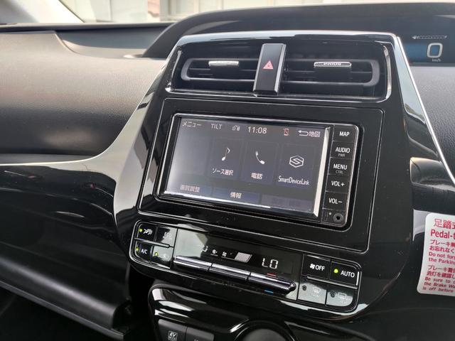 プリウス SセーフティプラスII 純正ナビ・バックカメラ・ETC・ドラレコ・ブラインドスポットモニター・衝突軽減ブレーキ・横滑り防止装置・障害物センサー・オートマチックハイビーム・純正アルミホイール・スマートキー(16枚目)