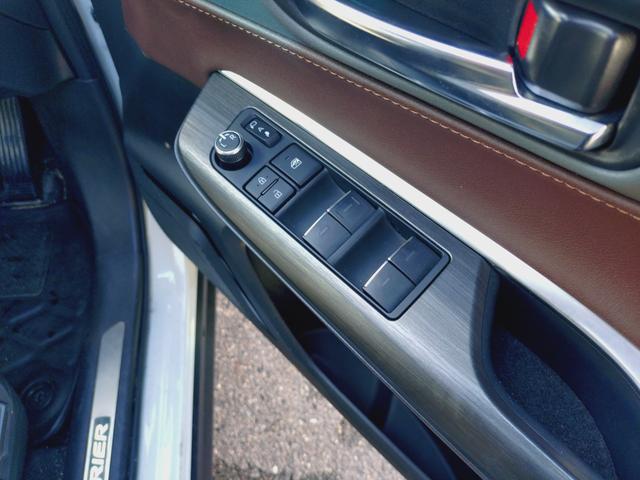 ハリアー G バックカメラ・ETC・フルセグTV・レーダークルーズコントロール・ブラインドスポットモニター・障害物センサー・衝突軽減ブレーキ・車線逸脱警報・横滑り防止装置・電動シート・純正アルミホイール(19枚目)