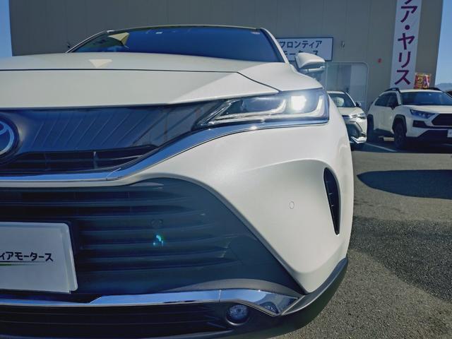 ハリアー G バックカメラ・ETC・フルセグTV・レーダークルーズコントロール・ブラインドスポットモニター・障害物センサー・衝突軽減ブレーキ・車線逸脱警報・横滑り防止装置・電動シート・純正アルミホイール(49枚目)