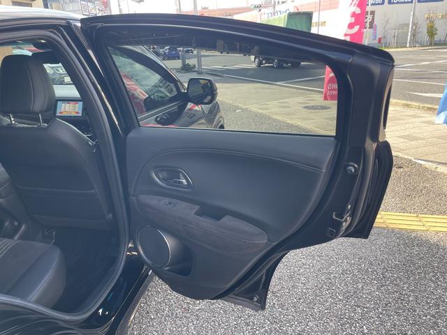 ヴェゼル RS・ホンダセンシング フルセグTV・純正ナビ・サポカー・バックカメラ・クルコン・ドラレコ・ETC・障害物センサー・衝突軽減ブレーキ・横滑り防止装置・レーンキープアシスト・アクセル踏み間違い防止装置・禁煙車(37枚目)