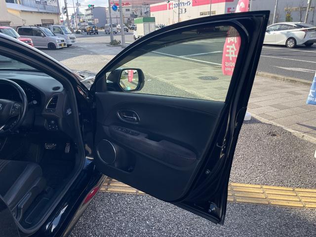 ヴェゼル RS・ホンダセンシング フルセグTV・純正ナビ・サポカー・バックカメラ・クルコン・ドラレコ・ETC・障害物センサー・衝突軽減ブレーキ・横滑り防止装置・レーンキープアシスト・アクセル踏み間違い防止装置・禁煙車(38枚目)