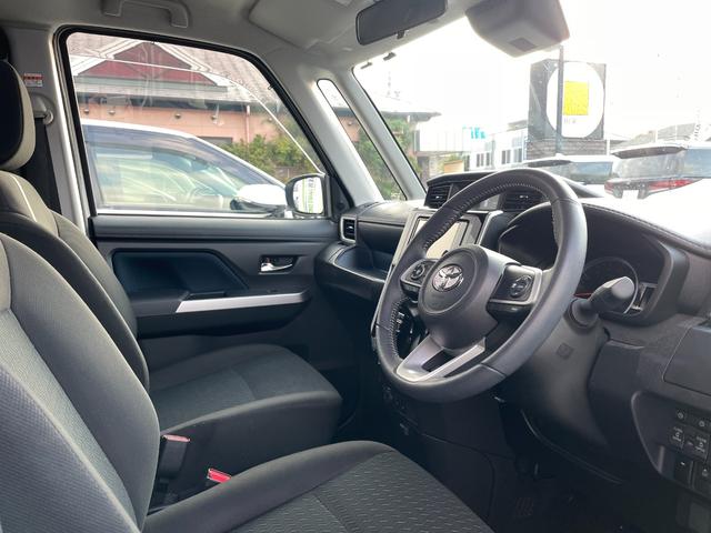 ルーミー カスタムG-T モデリスタエアロ(F・S・R)、純正ナビ・フルセグTV・バックモニタ・両側パワースライドドア・ETC・スマートキー・スマートアシスト・LEDヘッドライト・シートヒーター・クリアランスソナー・純正アルミ(23枚目)