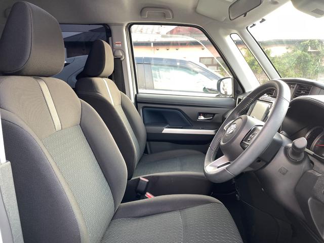 ルーミー カスタムG-T モデリスタエアロ(F・S・R)、純正ナビ・フルセグTV・バックモニタ・両側パワースライドドア・ETC・スマートキー・スマートアシスト・LEDヘッドライト・シートヒーター・クリアランスソナー・純正アルミ(24枚目)