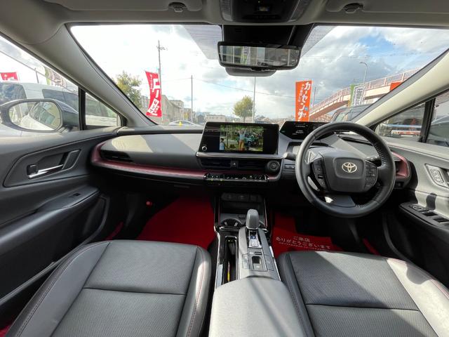 プリウス Ｚ　ムーンルーフ・モデリスタフルエアロ・フルセグ・全周囲カメラ・障害物センサー・衝突被害軽減・盗難防止システム・レーンアシスト・パークアシストドラレコ・ＥＴＣ・電動リアゲート・シートヒーター（6枚目）