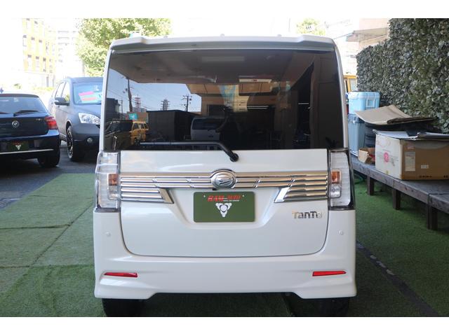 タント カスタムＲＳ　トップエディションＳＡＩＩＩ　両側電動スライドドア・ナビ・ターボ・バックカメラ・リフトアップ・社外ホイール（4枚目）