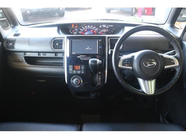 タント カスタムＲＳ　トップエディションＳＡＩＩＩ　両側電動スライドドア・ナビ・ターボ・バックカメラ・リフトアップ・社外ホイール（12枚目）