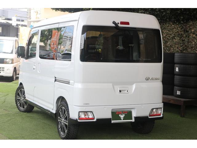 アトレー ＲＳ　４ＷＤターボ　新品キャンピング仕様　ナビ　ＥＴＣ　デジタルインナーミラー前後ドラレコ　リフトアップ　オフロードタイヤホイール　Ｂｌｕｅｔｏｏｔｈ　ブレーキサポート　アダプティブクルーズコントロール（3枚目）