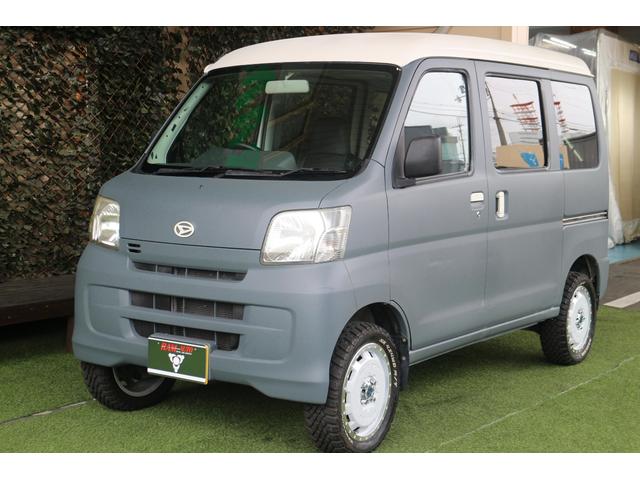 ハイゼットカーゴ ＤＸ　ハイルーフ　リフトアップ・マッドツートン塗装・ナビ（3枚目）