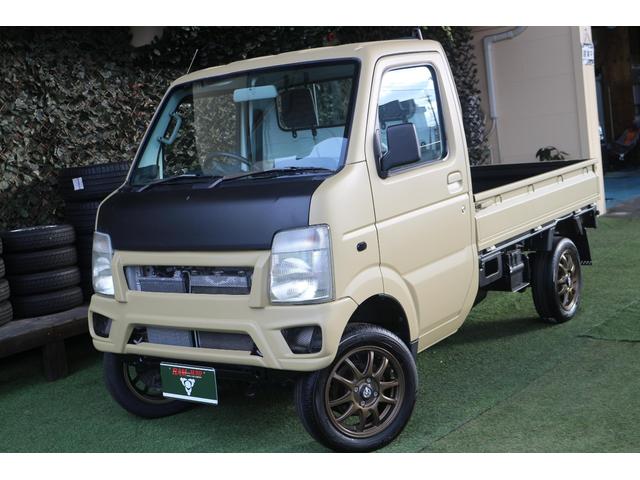 キャリイトラック ＫＵ　パワステ　３方開　リフトアップ　新品タイヤホイール（5枚目）