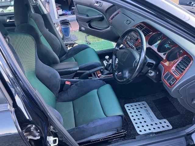 トルネオ ＳｉＲ－Ｔ　５速ＭＴ　ローダウン　レカロシート（4枚目）