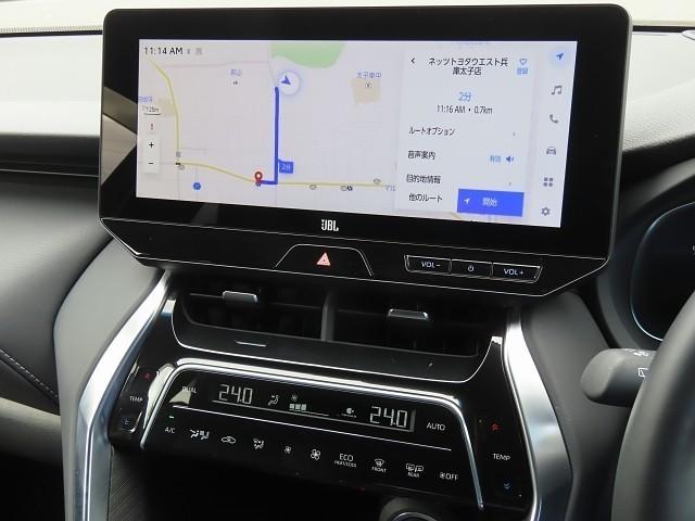 ハリアー Ｚ　レザーパッケージ　スマキ　追突防止　フルセグテレビ　バックモニター　アルミ　横滑り防止機能　Ｐシート　整備記録簿　オートクルーズコントロール　ＬＥＤヘッドライト　盗難防止システム　エアコン　エアバッグ　キーレス　ＥＴＣ（3枚目）