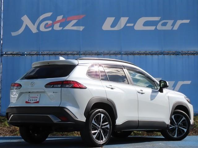 カローラクロス ハイブリッド Z PCS フルセグテレビ LEDヘッドライト Bカメラ TV インテリジェントキー キーフリー アルミホイール ETC 盗難防止 オートエアコン 記録簿 エアバッグ ABS オートクルーズ ESC(14枚目)