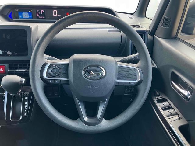 タント カスタムＸ　バックカメラ　両側電動スライドドア　クリアランスソナー　衝突被害軽減システム　オートライト　ＬＥＤヘッドランプ　スマートキー　アイドリングストップ　電動格納ミラー　シートヒーター　ベンチシート　ＣＶＴ（3枚目）