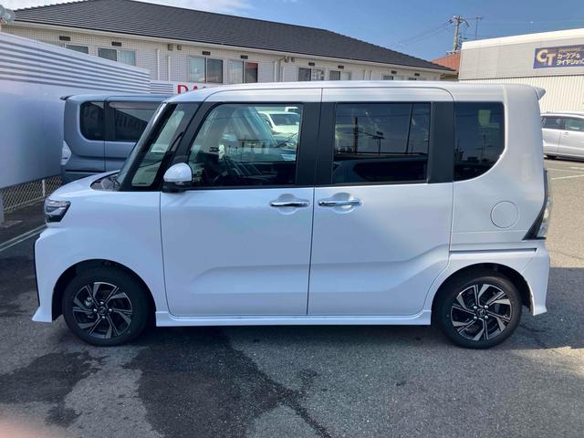 タント カスタムＸ　バックカメラ　両側電動スライドドア　クリアランスソナー　衝突被害軽減システム　オートライト　ＬＥＤヘッドランプ　スマートキー　アイドリングストップ　電動格納ミラー　シートヒーター　ベンチシート　ＣＶＴ（15枚目）