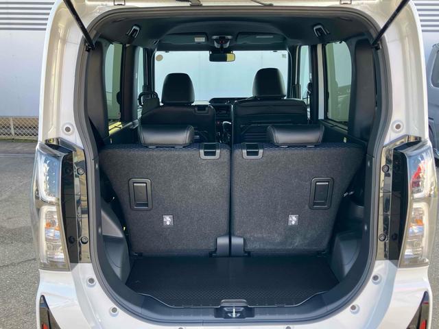 タント カスタムＸ　バックカメラ　両側電動スライドドア　クリアランスソナー　衝突被害軽減システム　オートライト　ＬＥＤヘッドランプ　スマートキー　アイドリングストップ　電動格納ミラー　シートヒーター　ベンチシート　ＣＶＴ（19枚目）