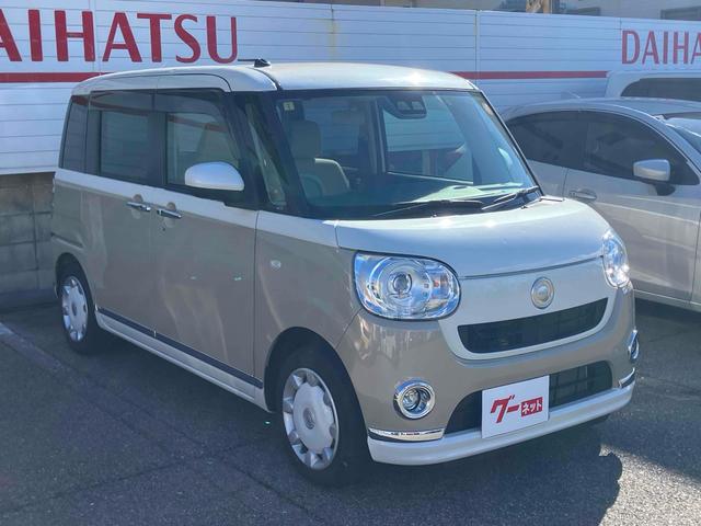 ムーヴキャンバス ＧメイクアップＶＳ　ＳＡＩＩＩ　全周囲カメラ　両側電動スライドドア　ナビ　ＴＶ　衝突被害軽減システム　オートマチックハイビーム　オートライト　ＬＥＤヘッドランプ　スマートキー　アイドリングストップ　雹害修理済み車両（13枚目）