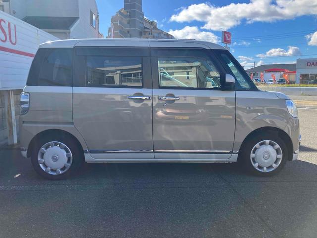 ムーヴキャンバス ＧメイクアップＶＳ　ＳＡＩＩＩ　全周囲カメラ　両側電動スライドドア　ナビ　ＴＶ　衝突被害軽減システム　オートマチックハイビーム　オートライト　ＬＥＤヘッドランプ　スマートキー　アイドリングストップ　雹害修理済み車両（14枚目）