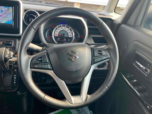 スペーシアカスタム 　ドライブレコーダー　ＥＴＣ　全周囲カメラ　両側電動スライドドア　ナビ　ＴＶ　クリアランスソナー　オートクルーズコントロール　レーンアシスト　衝突被害軽減システム　オートライト　スマートキー（3枚目）