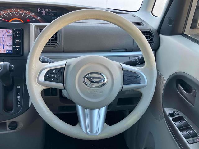 タント Ｘ　ＳＡ　ＥＴＣ　バックカメラ　両側スライド・片側電動　ナビ　ＴＶ　衝突被害軽減システム　オートライト　スマートキー　アイドリングストップ　電動格納ミラー　ベンチシート　ＣＶＴ　盗難防止システム　ＡＢＳ　ＥＳＣ（3枚目）