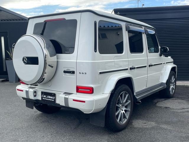 Ｇ６３　レザーエクスクルーシブ　セーフティパッケージ　ブルメスター　全方位カメラ　全席シートヒーター　シートエアコン　スライディングルーフ　リラグゼーション機能　アンビエントライト　マルチビームＬＥＤ　ＥＴＣ(3枚目)