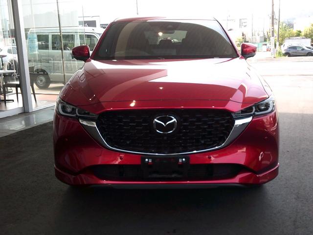 ＣＸ－５ ＸＤ　エクスクルーシブモード　ワンオーナー　ディープレッド本革シート　シートエアコン＆ヒーター　レーンキープアシスト　ＢＯＳＥ１０スピーカ　３６０ビューカメラ　ブレーキサポート　ハンズフリー電動リアゲート　フルセグＴＶ　ナビＳＤ（3枚目）