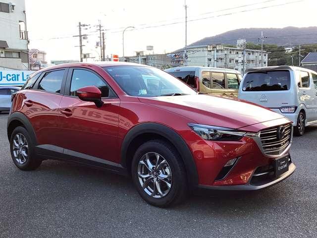 ＣＸ－３ １５Ｓツーリング　ワンオーナー　純正アルミ　ＳＤナビ　フルセ（3枚目）