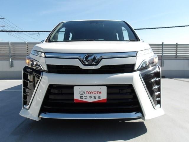 ヴォクシー ZS 煌II トヨタ認定中古車 フルセグ メモリーナビ DVD再生 後席モニター バックカメラ 衝突被害軽減システム ETC 両側電動スライド LEDヘッドランプ 乗車定員7人 3列シート アイドリングストップ(2枚目)