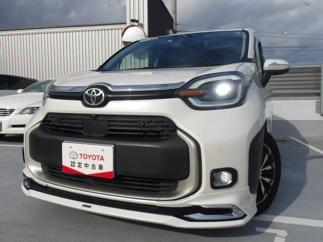 シエンタ Z トヨタ認定中古車 モデリスタエアロ モデリスタアルミ DVD再生 バックカメラ 衝突被害軽減システム ETC 両側電動スライド LEDヘッドランプ 乗車定員7人 3列シート ワンオーナー フルエアロ(2枚目)