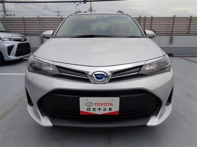 カローラフィールダー ハイブリッド　ＥＸ　元試乗車　トヨタ認定中古車　ハイブリッド保証　ワンセグ　メモリーナビ　バックカメラ　衝突被害軽減システム　ＥＴＣ　ＬＥＤヘッドランプ　ワンオーナー（2枚目）